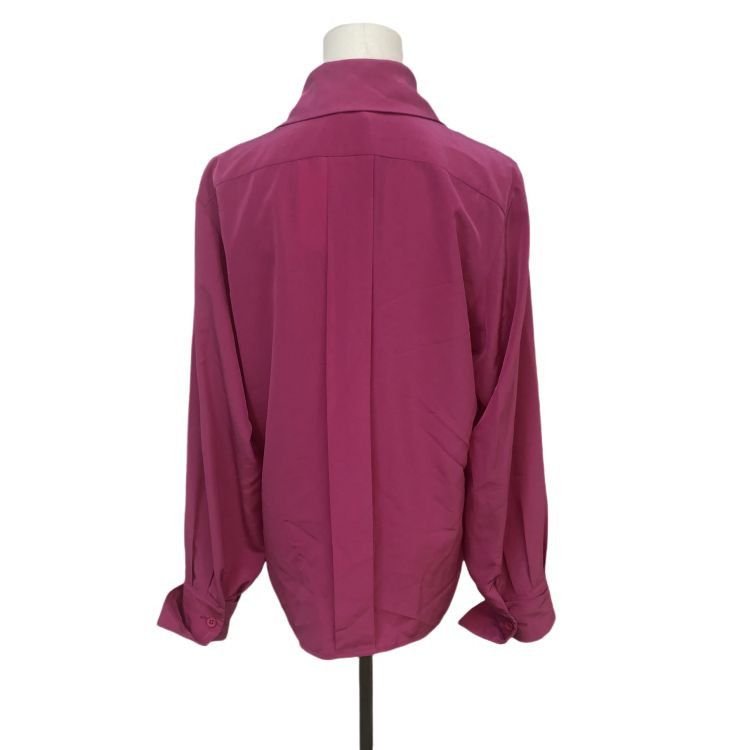 Saint Laurent Paris Saint Laurent Fuchsia Button Up Shirt Size M Size M / US 6-8 / IT 42-44 - 2 Thumbnail