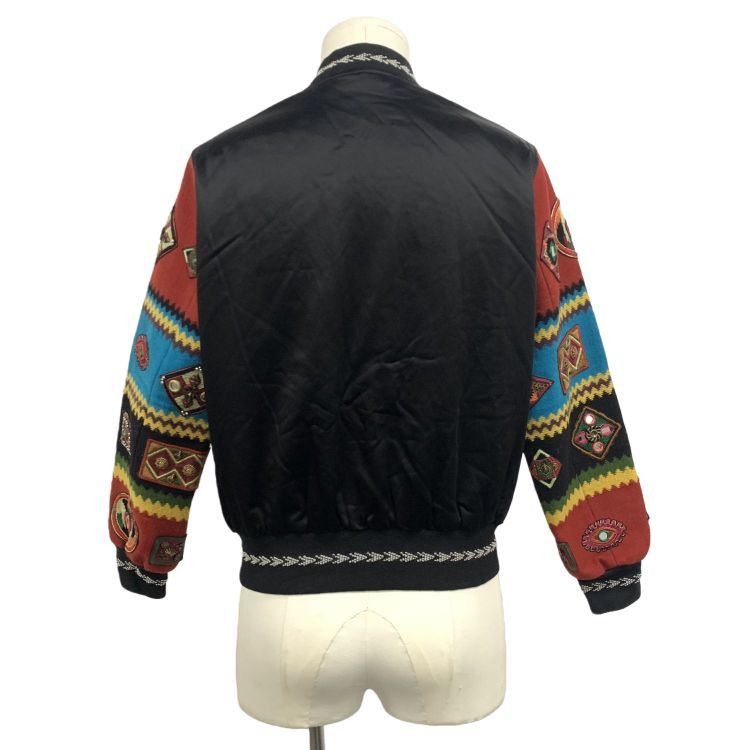 Saint Laurent Paris Saint Laurent Embroidered Pattern Bomber Jacket Size M Size US M / EU 48-50 / 2 - 2 Thumbnail