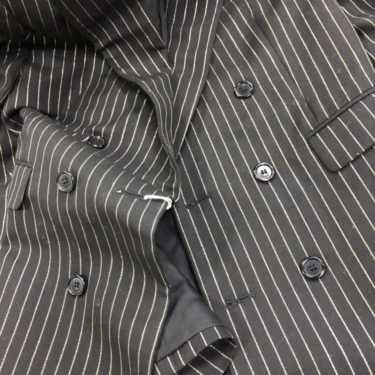 Saint Laurent Paris Saint Laurent Pinstripe Double Breasted Blazer Size 38 Size XS / US 0-2 / IT 36-38 - 6 Thumbnail