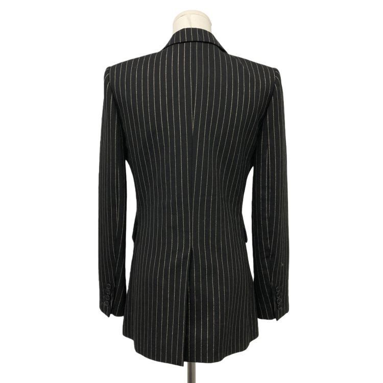 Saint Laurent Paris Saint Laurent Pinstripe Double Breasted Blazer Size 38 Size XS / US 0-2 / IT 36-38 - 2 Thumbnail