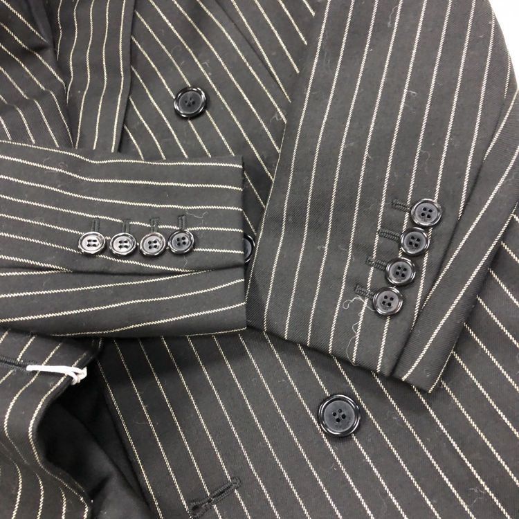 Saint Laurent Paris Saint Laurent Pinstripe Double Breasted Blazer Size 38 Size XS / US 0-2 / IT 36-38 - 7 Thumbnail