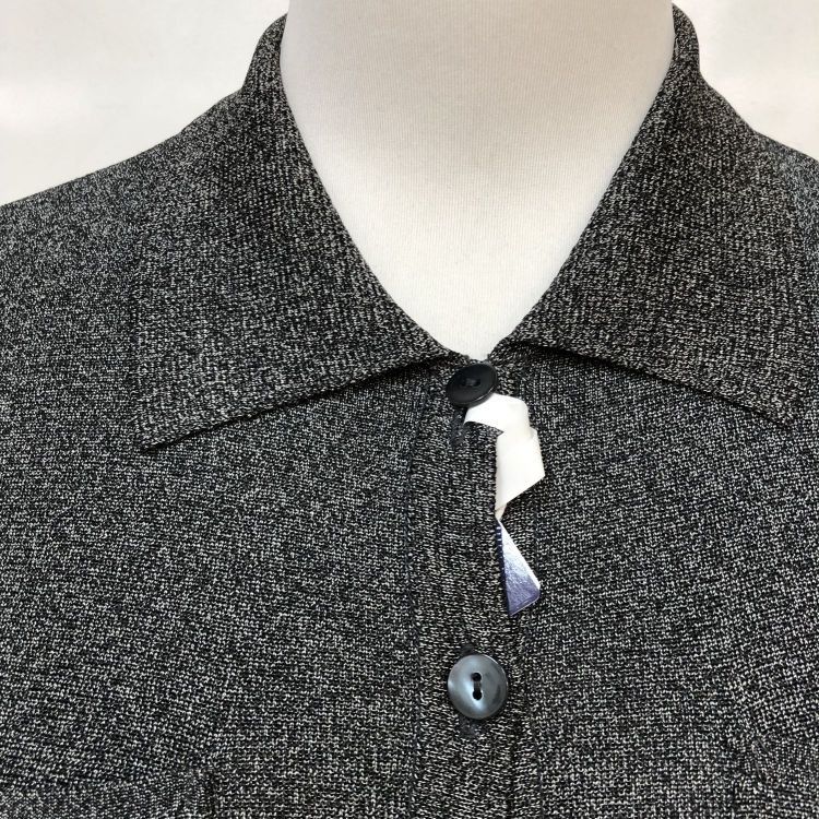 Yves Saint Laurent Yves Saint Laurent Gray Button Up Sleeveless Dress Size M Size M / US 6-8 / IT 42-44 - 5 Thumbnail