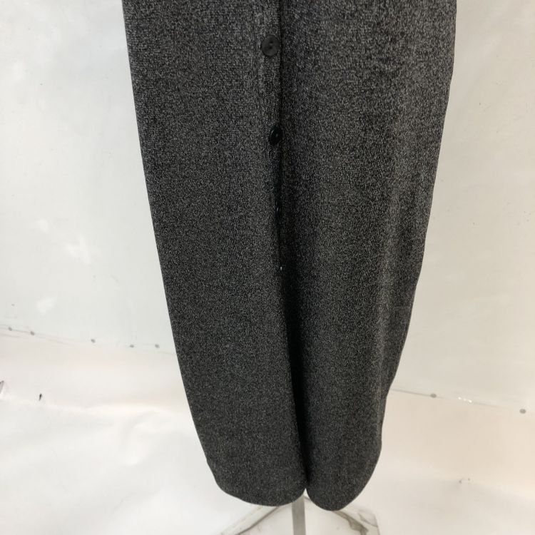 Yves Saint Laurent Yves Saint Laurent Gray Button Up Sleeveless Dress Size M Size M / US 6-8 / IT 42-44 - 8 Thumbnail