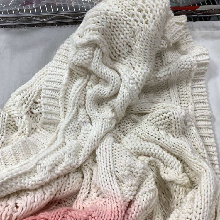 Saint Laurent Paris Saint Laurent Gradient Cable Knit Hoodie Size S Size US S / EU 44-46 / 1 - 8 Thumbnail
