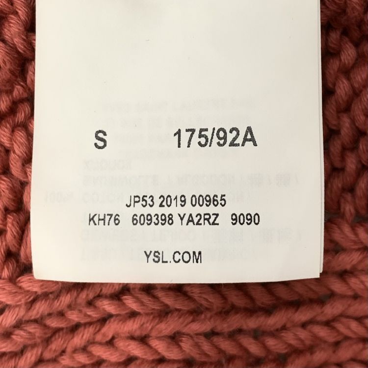 Saint Laurent Paris Saint Laurent Gradient Cable Knit Hoodie Size S Size US S / EU 44-46 / 1 - 4 Thumbnail