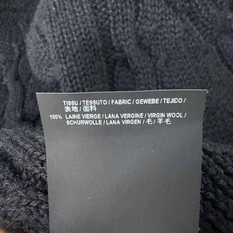 Saint Laurent Paris Saint Laurent Floral Embroidered Cable Knit Sweater Size S Size US S / EU 44-46 / 1 - 5 Thumbnail