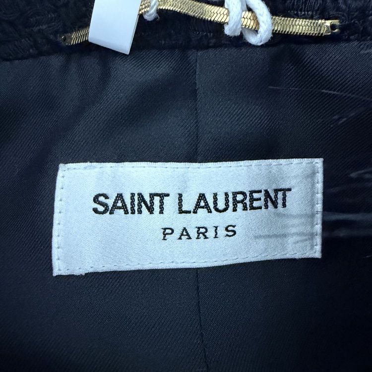 Saint Laurent Paris Saint Laurent Faux Fur Collar Jacket FR 38 Size S / US 4 / IT 40 - 3 Thumbnail