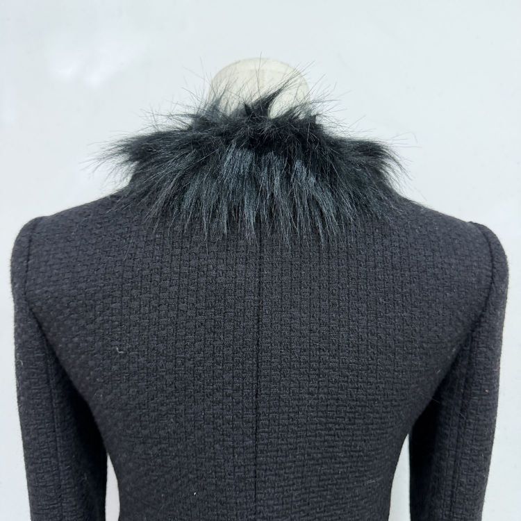 Saint Laurent Paris Saint Laurent Faux Fur Collar Jacket FR 38 Size S / US 4 / IT 40 - 10 Thumbnail