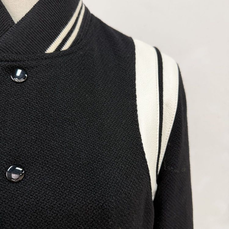 Saint Laurent Paris Saint Laurent Teddy Varsity Jacket Size FR 34 Size XS / US 0-2 / IT 36-38 - 7 Thumbnail