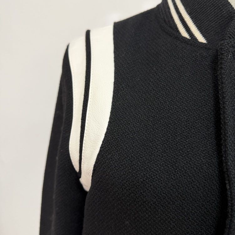 Saint Laurent Paris Saint Laurent Teddy Varsity Jacket Size FR 34 Size XS / US 0-2 / IT 36-38 - 8 Thumbnail