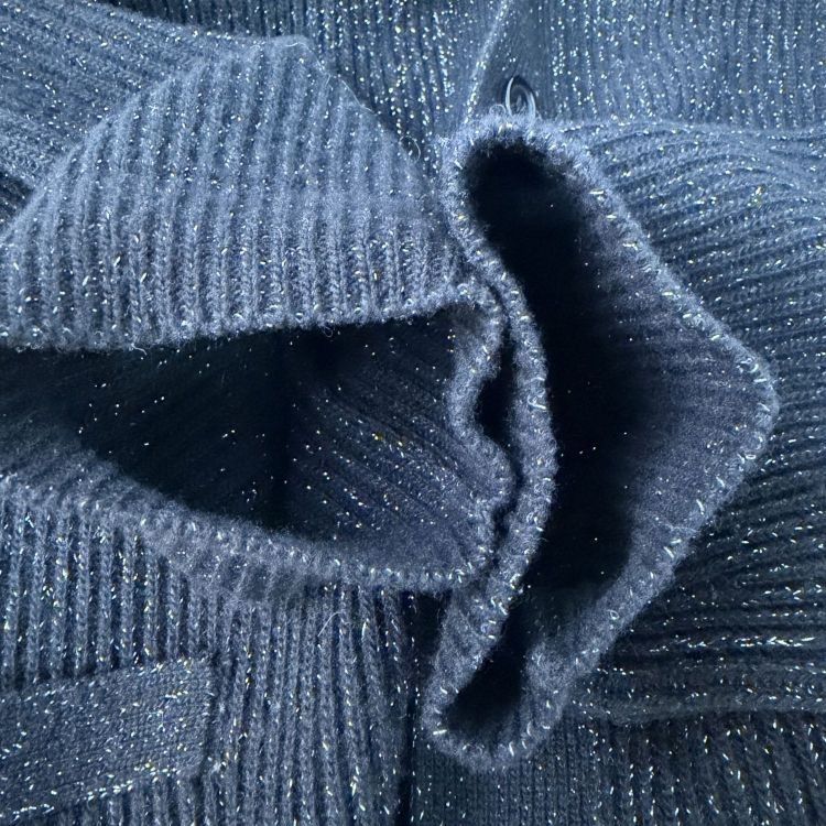 Saint Laurent Paris Saint Laurent Metallic Wool Knit Cardigan Size XL Size US XL / EU 56 / 4 - 11 Thumbnail