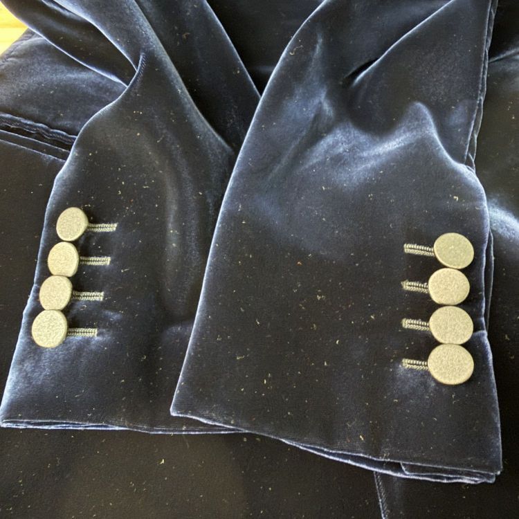 Saint Laurent Paris Saint Laurent Velvet Blazer Size F36 Size XS / US 0-2 / IT 36-38 - 11 Thumbnail
