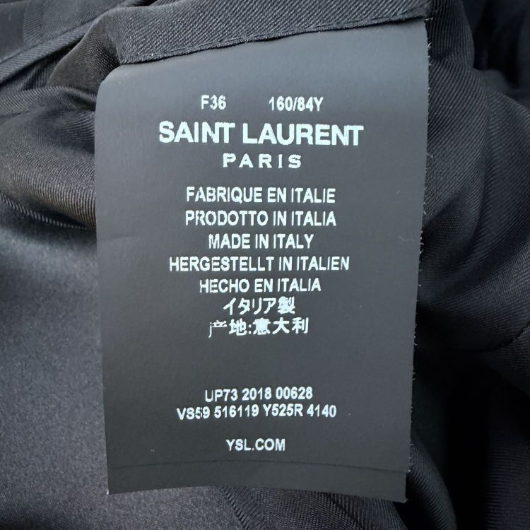 Saint Laurent Paris Saint Laurent Velvet Blazer Size F36 Size XS / US 0-2 / IT 36-38 - 4 Thumbnail