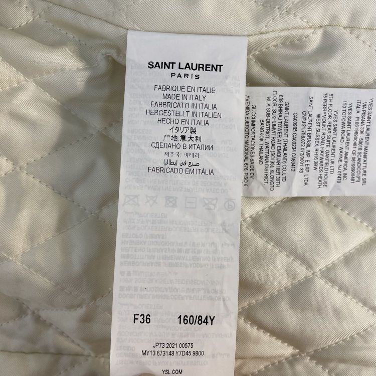 Saint Laurent Paris Saint Laurent Faux Fur Coat Size 36 Size XS / US 0-2 / IT 36-38 - 4 Thumbnail