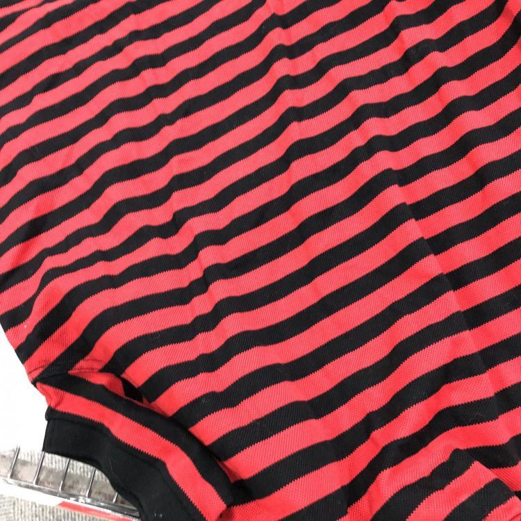 Saint Laurent Paris Saint Laurent Striped Polo Size L Size US L / EU 52-54 / 3 - 9 Thumbnail