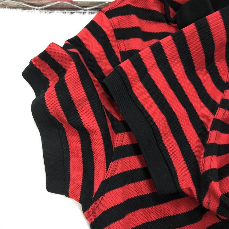 Saint Laurent Paris Saint Laurent Striped Polo Size L Size US L / EU 52-54 / 3 - 8 Thumbnail