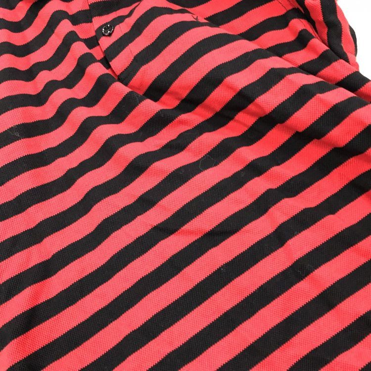 Saint Laurent Paris Saint Laurent Striped Polo Size L Size US L / EU 52-54 / 3 - 7 Thumbnail