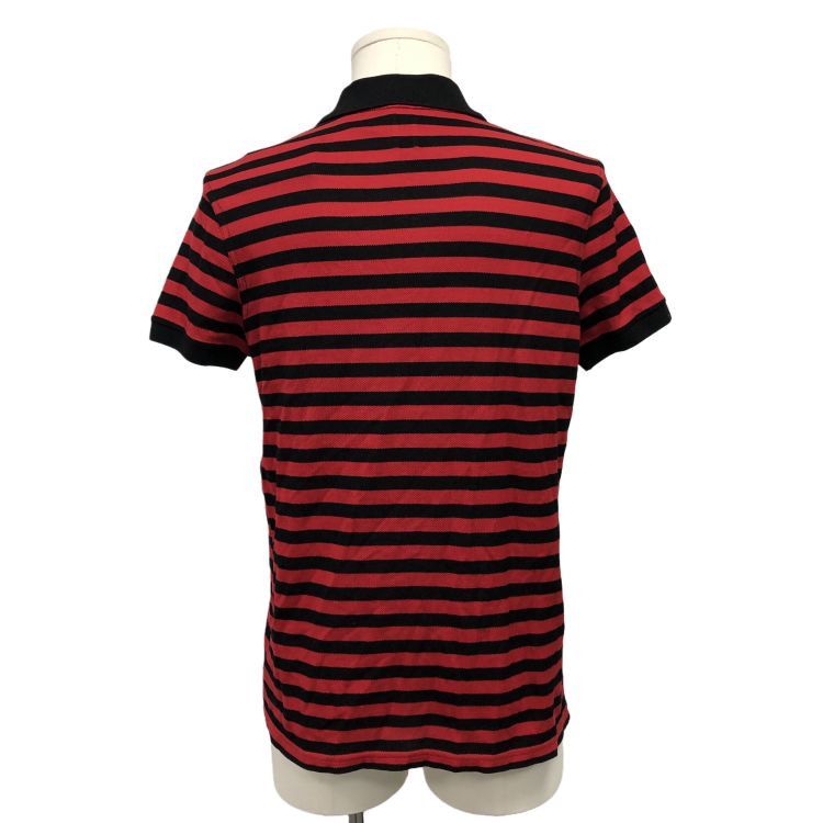 Saint Laurent Paris Saint Laurent Striped Polo Size L Size US L / EU 52-54 / 3 - 2 Thumbnail