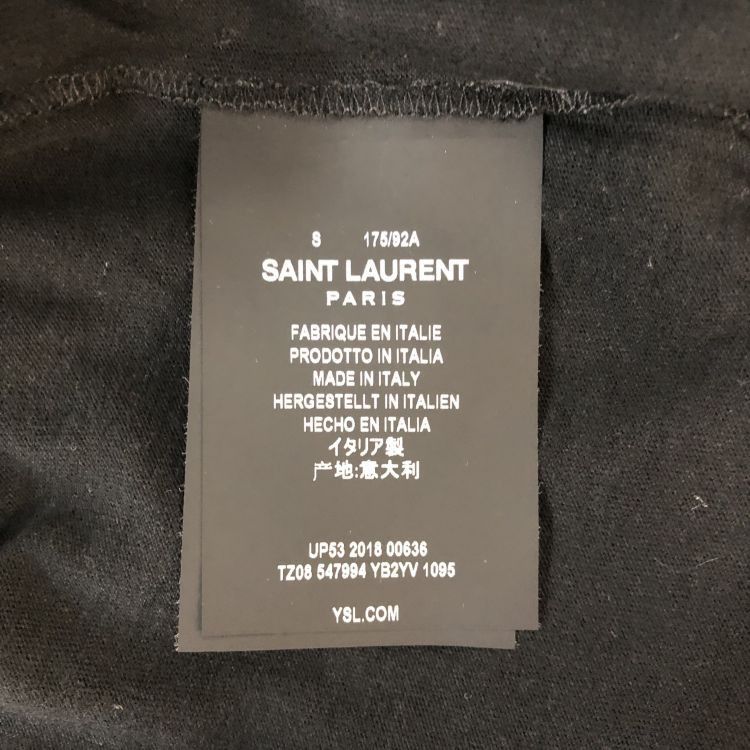 Saint Laurent Paris Saint Laurent Robot Print T-Shirt Size S Size US S / EU 44-46 / 1 - 4 Thumbnail