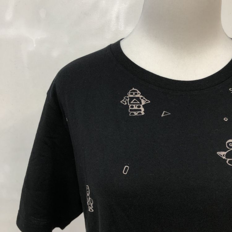 Saint Laurent Paris Saint Laurent Robot Print T-Shirt Size S Size US S / EU 44-46 / 1 - 6 Thumbnail