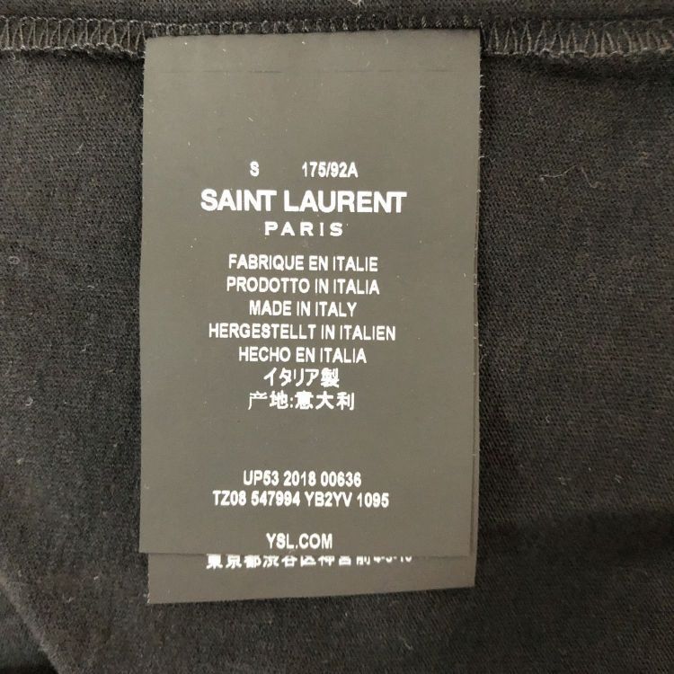 Saint Laurent Paris Saint Laurent Robot Print T-Shirt US M Size US M / EU 48-50 / 2 - 4 Thumbnail