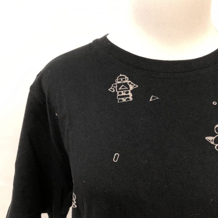 Saint Laurent Paris Saint Laurent Robot Print T-Shirt US M Size US M / EU 48-50 / 2 - 6 Thumbnail