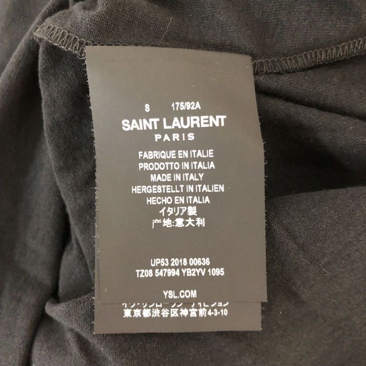 Saint Laurent Paris Saint Laurent Robot Print T-Shirt Size S Size US S / EU 44-46 / 1 - 4 Thumbnail