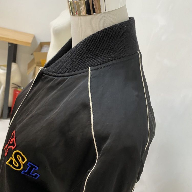 Saint Laurent Paris Saint Laurent Embroidered Logo Bomber Jacket Size 46 Size US S / EU 44-46 / 1 - 8 Thumbnail