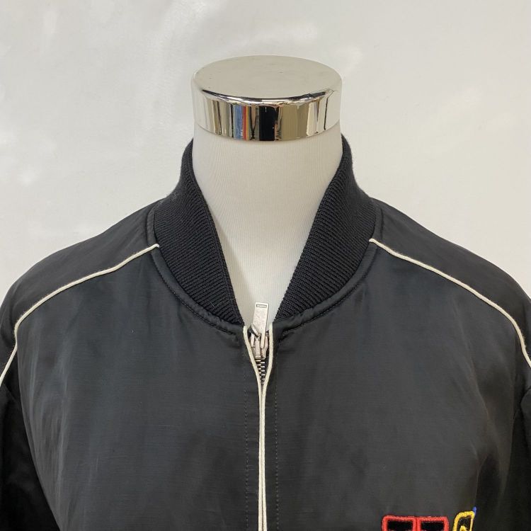 Saint Laurent Paris Saint Laurent Embroidered Logo Bomber Jacket Size 46 Size US S / EU 44-46 / 1 - 7 Thumbnail