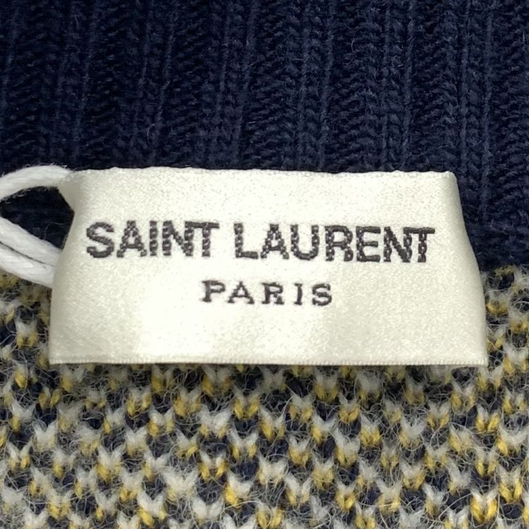 Saint Laurent Paris Saint Laurent Plaid Wool Cardigan Size XS Size XS / US 0-2 / IT 36-38 - 3 Thumbnail