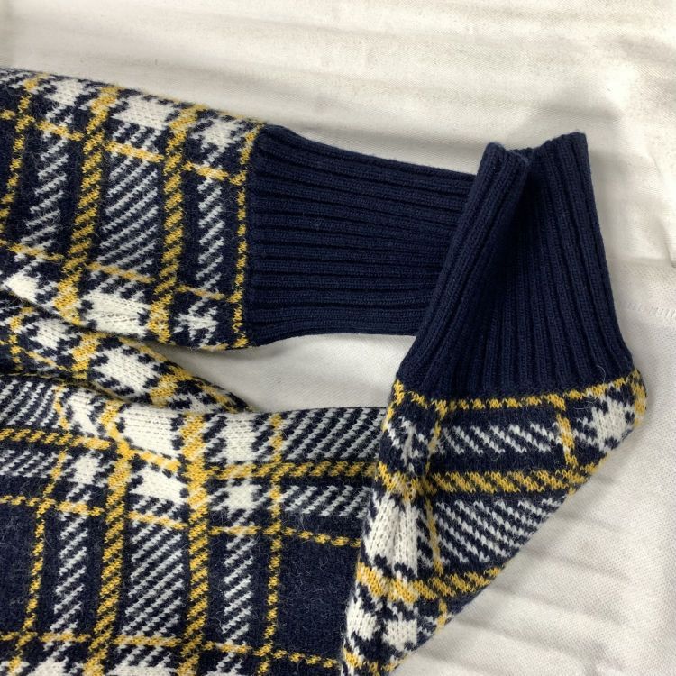Saint Laurent Paris Saint Laurent Plaid Wool Cardigan Size XS Size XS / US 0-2 / IT 36-38 - 9 Thumbnail