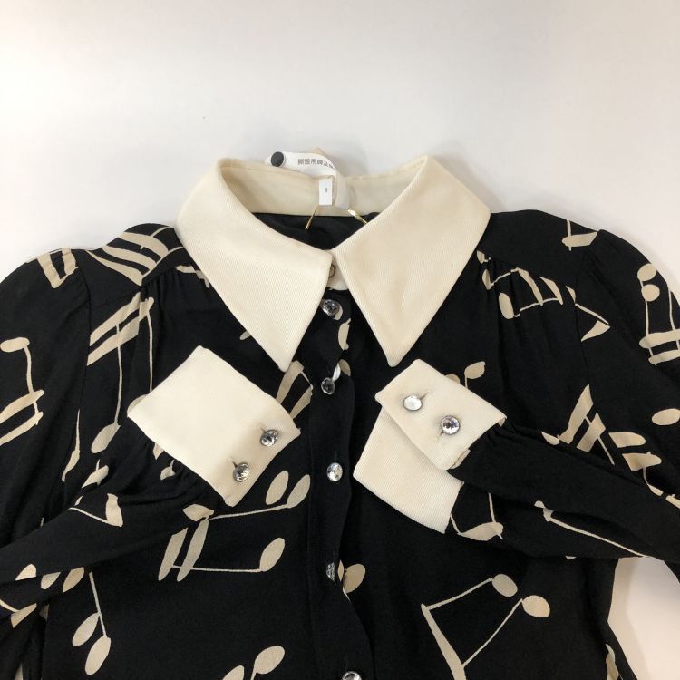 Saint Laurent Paris Saint Laurent Music Note Dress Size 34 Size XS / US 0-2 / IT 36-38 - 10 Thumbnail