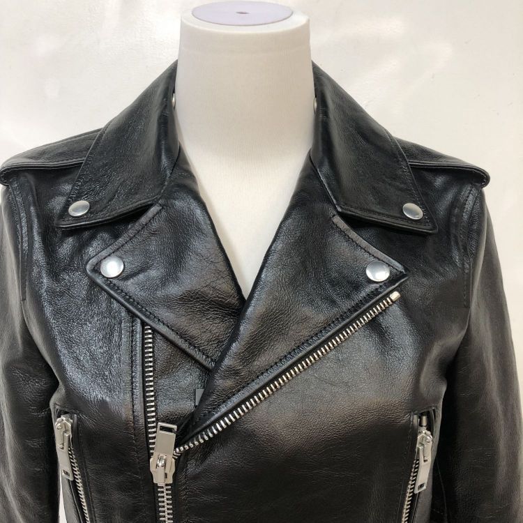 Saint Laurent Paris Saint Laurent Leather Biker Jacket Size 38 Size S / US 4 / IT 40 - 6 Thumbnail