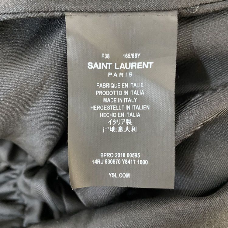 Saint Laurent Paris Saint Laurent Studded Velvet Jacket F38 Size S / US 4 / IT 40 - 4 Thumbnail