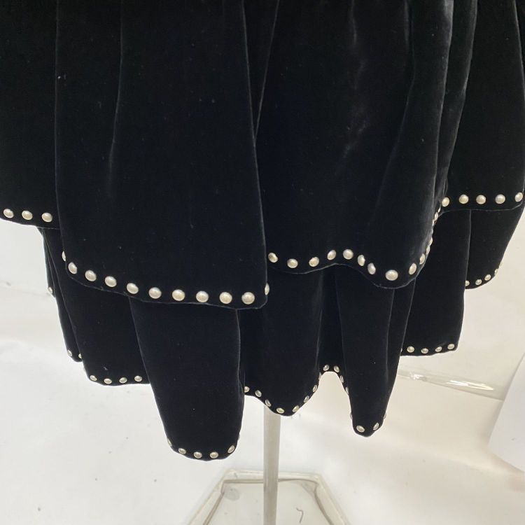 Saint Laurent Paris Saint Laurent Studded Velvet Jacket F38 Size S / US 4 / IT 40 - 9 Thumbnail