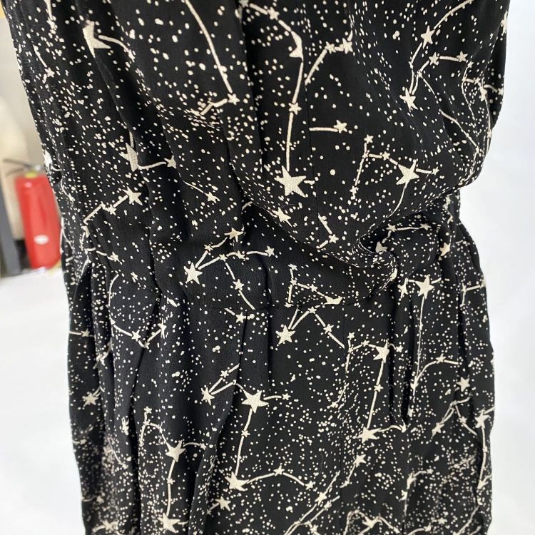 Saint Laurent Paris Saint Laurent Star Print Mini Dress Size 34 Size XS / US 0-2 / IT 36-38 - 8 Thumbnail