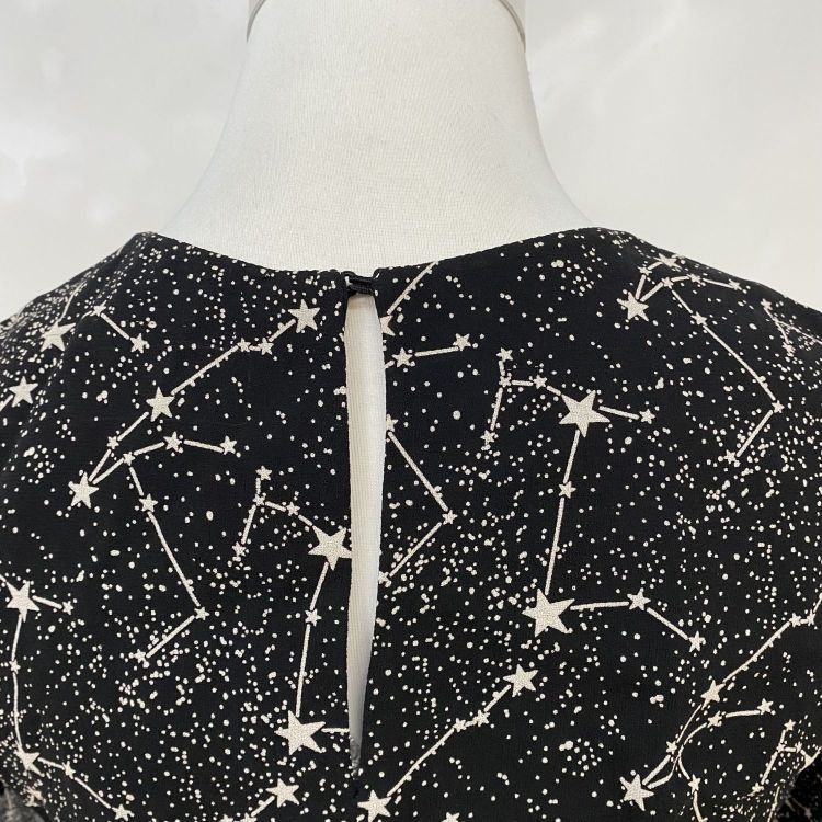Saint Laurent Paris Saint Laurent Star Print Mini Dress Size 34 Size XS / US 0-2 / IT 36-38 - 12 Thumbnail