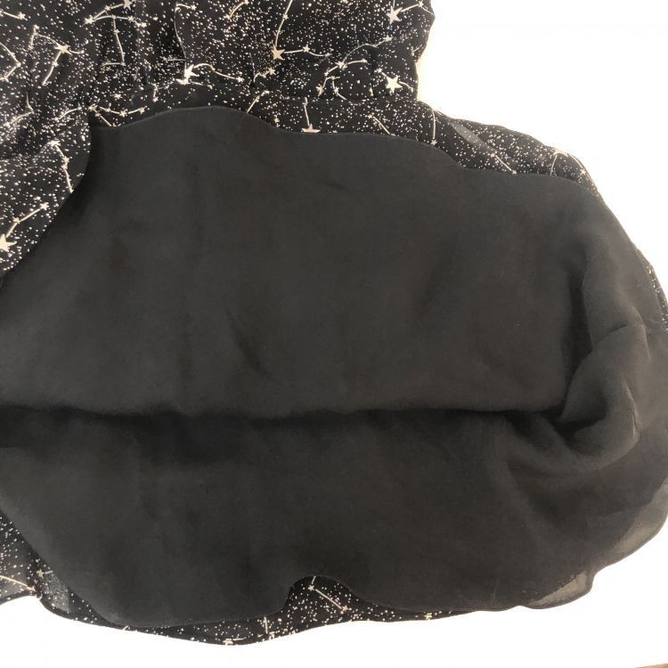 Saint Laurent Paris Saint Laurent Constellation Star Silk Dress Size 38 Size S / US 4 / IT 40 - 12 Thumbnail