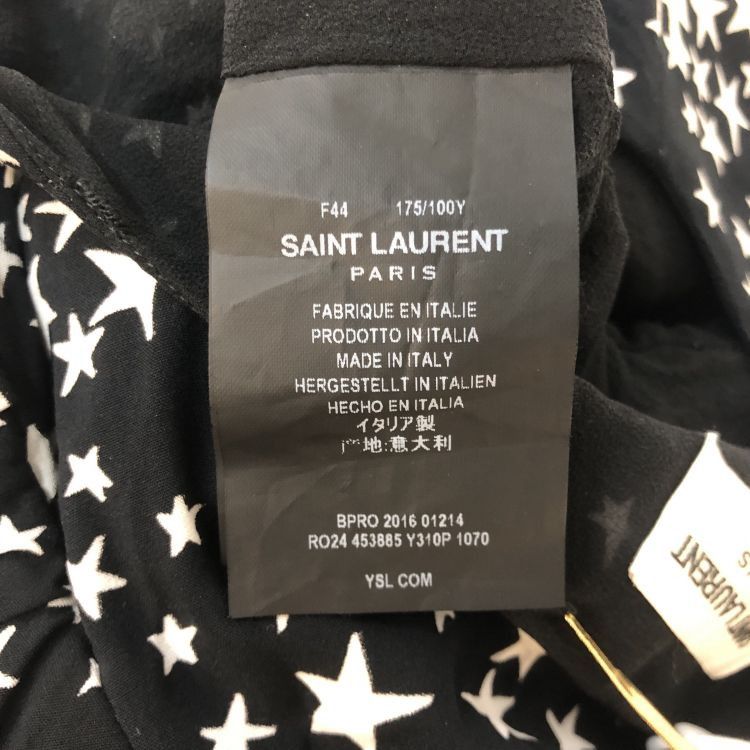 Saint Laurent Paris Saint Laurent Star Print Mini Dress Size 44 Size L / US 10 / IT 46 - 4 Thumbnail