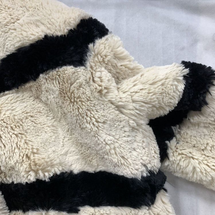 Saint Laurent Paris Saint Laurent Striped Faux Fur Jacket Size 34 Size XS / US 0-2 / IT 36-38 - 6 Thumbnail