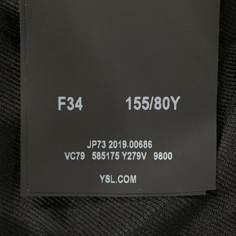 Saint Laurent Paris Saint Laurent Striped Faux Fur Jacket Size 34 Size XS / US 0-2 / IT 36-38 - 4 Thumbnail