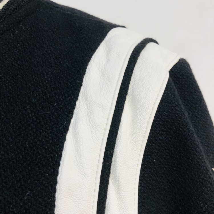 Saint Laurent Paris Saint Laurent Wool Bomber Jacket Size XS Size US XXS / EU 40 - 7 Thumbnail