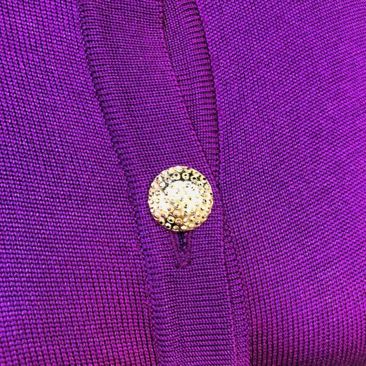 Yves Saint Laurent Yves Saint Laurent Silk Knit Cardigan Size M Size M / US 6-8 / IT 42-44 - 6 Thumbnail