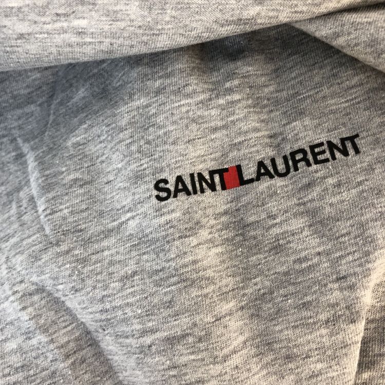 Saint Laurent Paris Saint Laurent Logo T-Shirt Size M Size US M / EU 48-50 / 2 - 4 Thumbnail