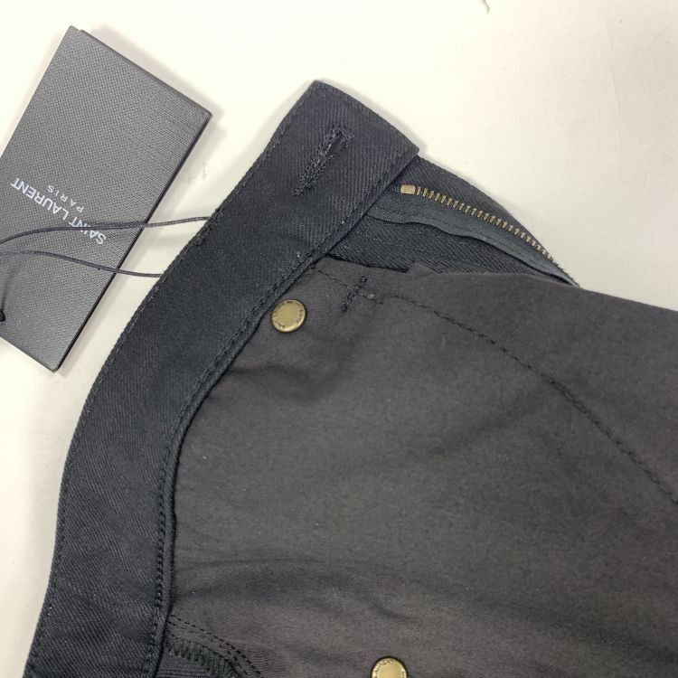 Saint Laurent Paris Saint Laurent Black Denim Jeans Size 26 Size US 26 / EU 42 - 8 Thumbnail