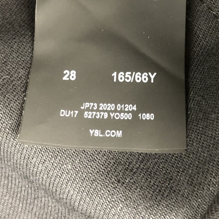 Saint Laurent Paris Saint Laurent Paris Black Denim Jeans Size 28 Size US 28 / EU 44 - 3 Thumbnail