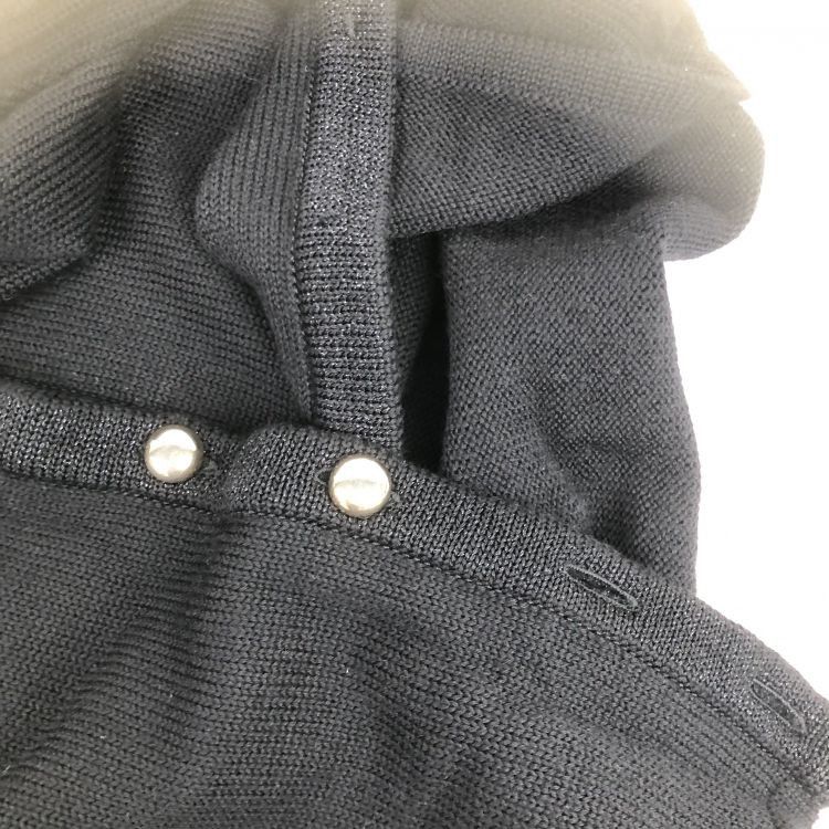 Saint Laurent Paris Saint Laurent Metallic Wool Sweater Size L Size L / US 10 / IT 46 - 4 Thumbnail