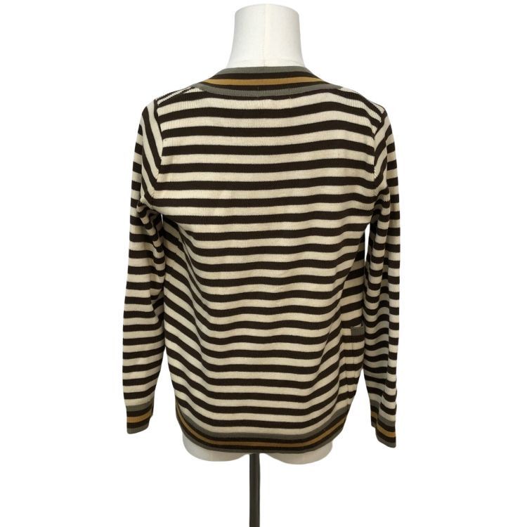 Yves Saint Laurent Yves Saint Laurent Striped Knit Sweater Size S Size S / US 4 / IT 40 - 3 Thumbnail