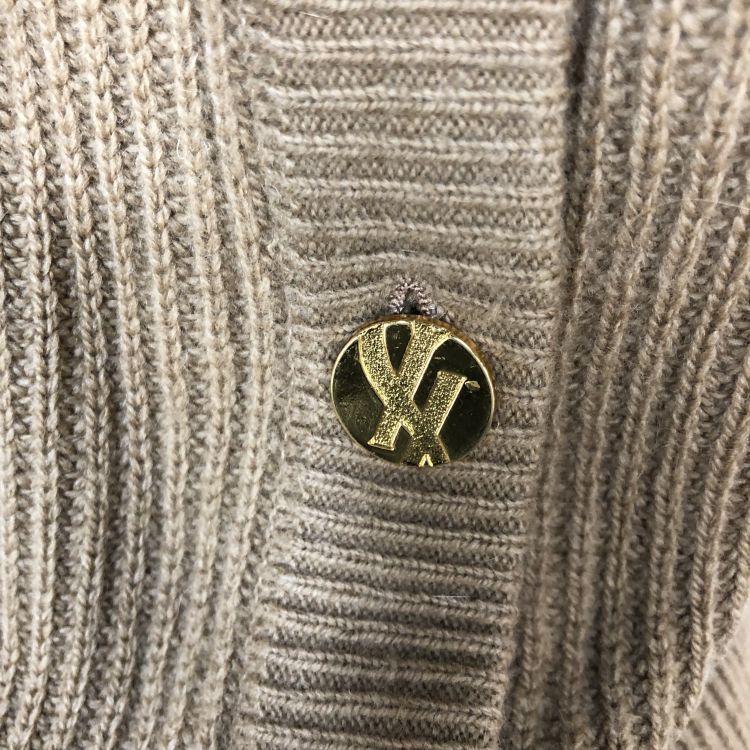 Yves Saint Laurent Yves Saint Laurent Camel Wool Cardigan Size M Size US M / EU 48-50 / 2 - 5 Thumbnail