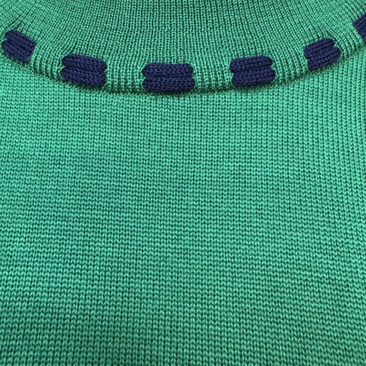 Yves Saint Laurent Yves Saint Laurent Green Wool Knit Sweater Size M Size US M / EU 48-50 / 2 - 5 Thumbnail